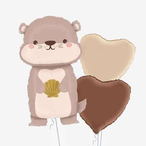 Lovely Otter Helium Balloons