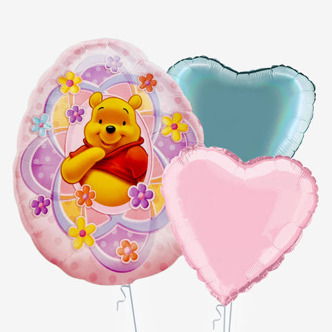 Winnie the Pooh Pastel Balloons