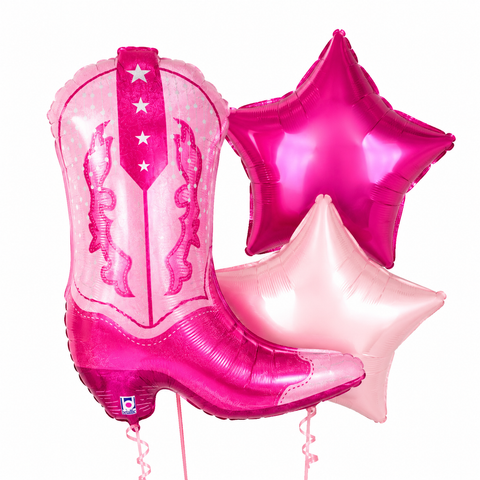 Cowgirl Boot Balloons