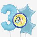 Bluey & Number Balloons | Box Balloons | Next-Day Balloon Delivery