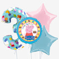 Peppa Pig & Number Balloons | Box Balloons | Next-Day Balloon Delivery