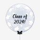 Personalised Graduation Caps Bubble Balloon