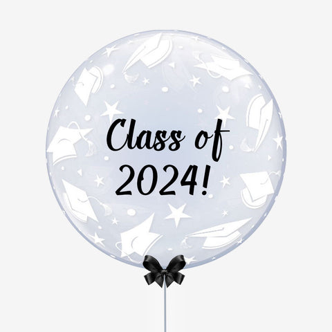 Personalised Graduation Caps Bubble Balloon