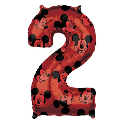 Mickey Mouse Number Balloons