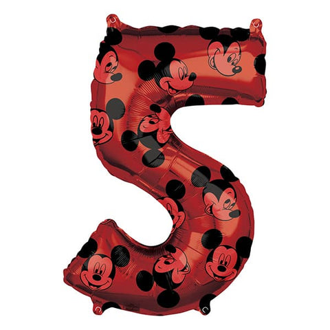 Mickey Mouse Number Balloons