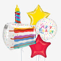 Birthday Cake Balloons - Box Balloons