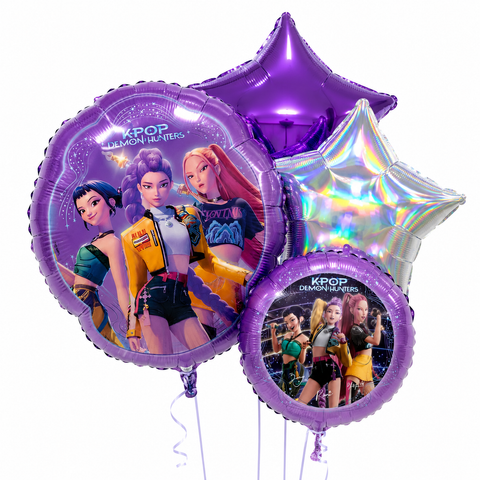 K-Pop Demon Hunter Balloons