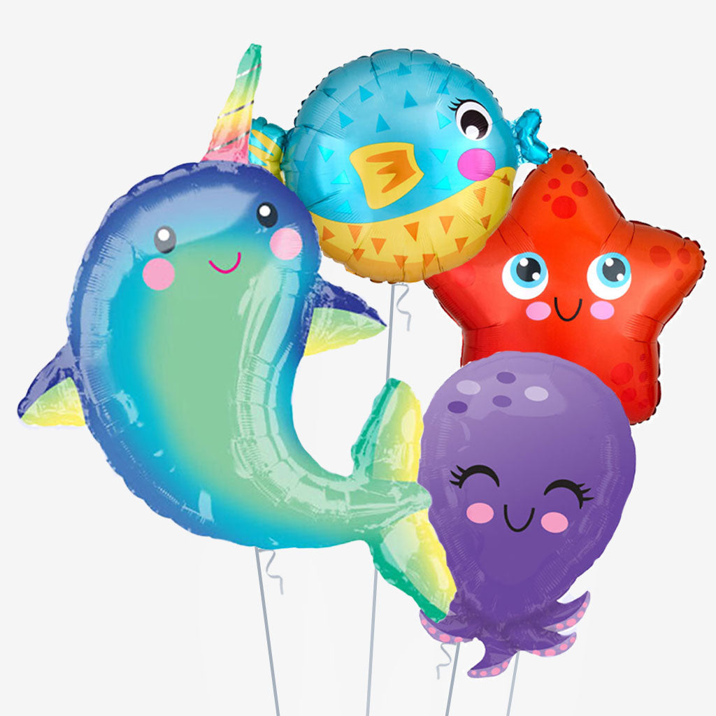 Under the Sea Balloons - Box Balloons