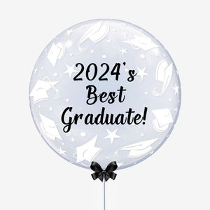Personalised Graduation Caps Bubble Balloon