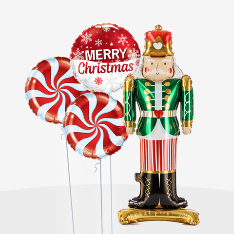 Nutcracker Christmas Balloons