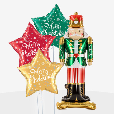 Nutcracker Christmas Balloons