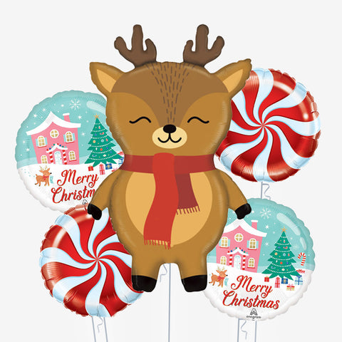 Reindeer Christmas Balloons