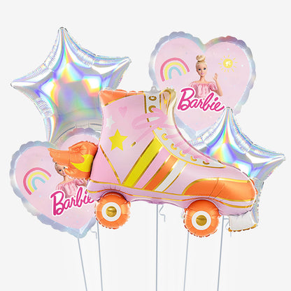 Barbie Roller Skate Balloons