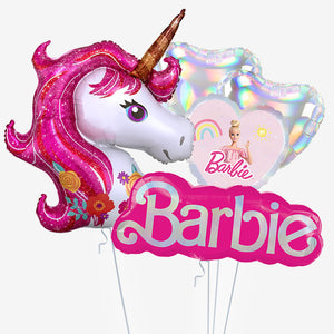Barbie Unicorn Balloons