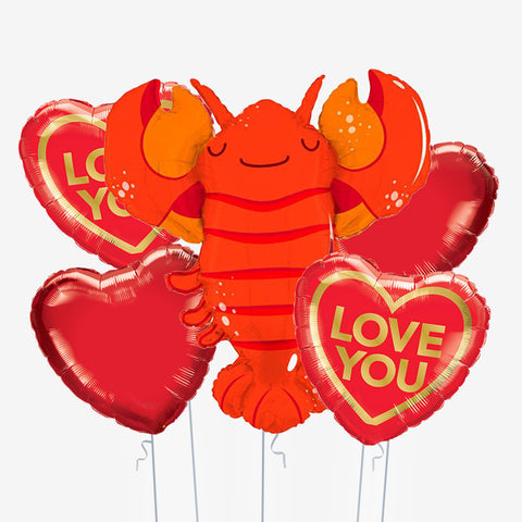 Be My Lobster Balloons