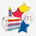 Birthday Cake Balloons - Box Balloons