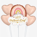 Mother's Day Boho Rainbow Balloons - Box Balloons