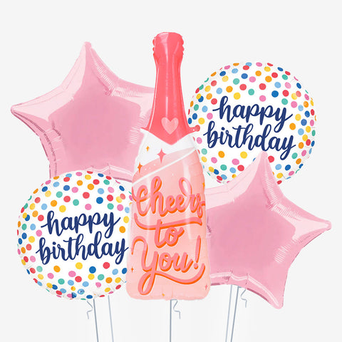 Cheers Birthday Balloons