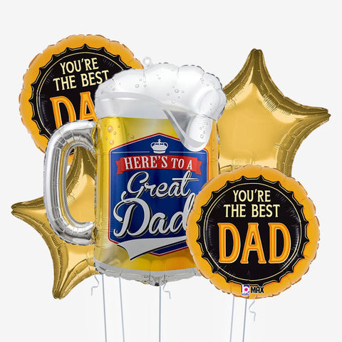 Cheers To The Best Dad Balloons