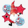 Christmas Gnome Balloons - Box Balloons