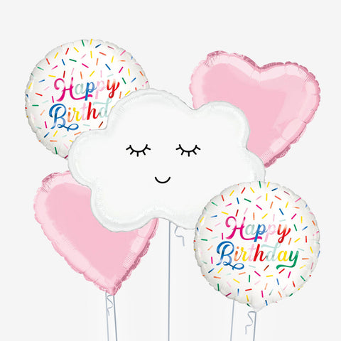 Cloud Birthday Balloons