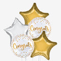 Congratulations Sparkle Balloons - Box Balloons