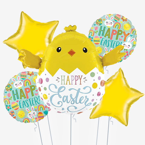 Hatching Chick Easter Balloons - Box Balloons