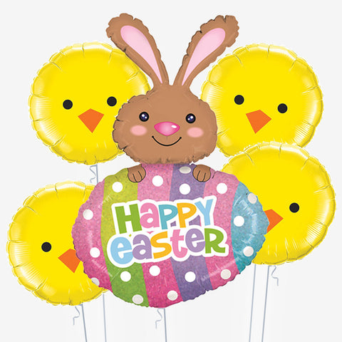 Dotty Easter Egg Balloons - Box Balloons