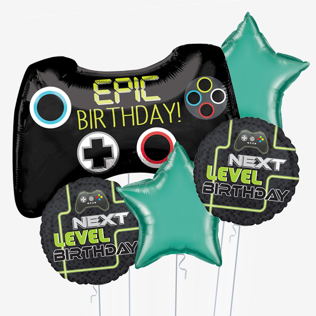 Games Controller Balloons | Box Balloons | Helium Balloon Delivery