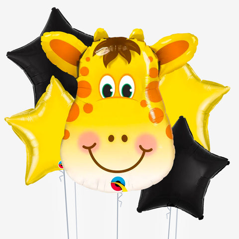 Happy Giraffe Balloons - Box Balloons