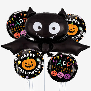 Happy Bat Halloween Balloons - Box Balloons