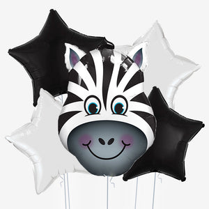 Happy Zebra Balloons