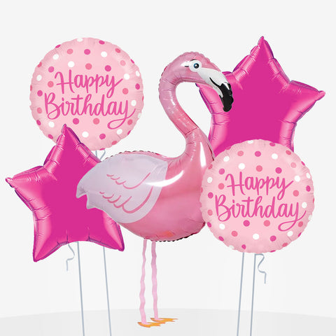 Hot Flamingo Balloons - Box Balloons