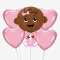 It's A Baby Girl Balloons - Box Balloons