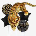 Leopard Birthday Balloons - Box Balloons