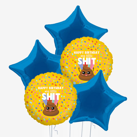 Happy Birthday Little Sh*t Balloons