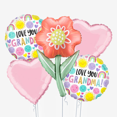 Love You Grandma Balloons - Box Balloons