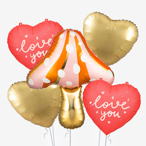 Love you Toadstool Balloons