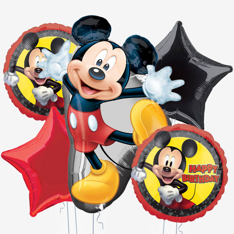 Mickey Mouse Birthday Balloons