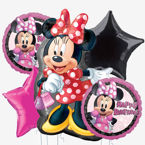 Minnie Mouse Birthday Balloons