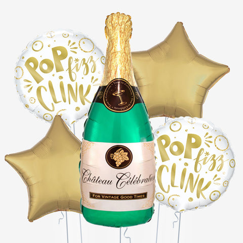 Pop Fizz Champagne Balloons