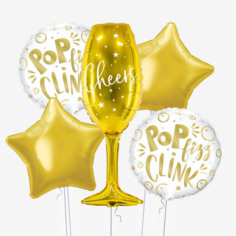 Pop, Fizz & Clink Cheers Balloons