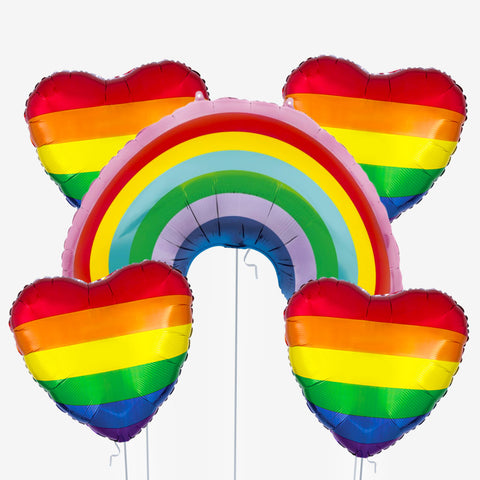 Pride Rainbow Balloons