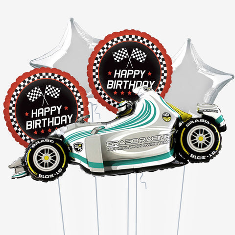Racing Car Balloons