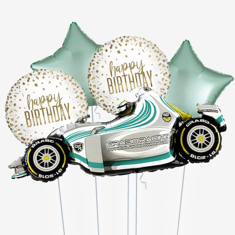 Racing Car Balloons