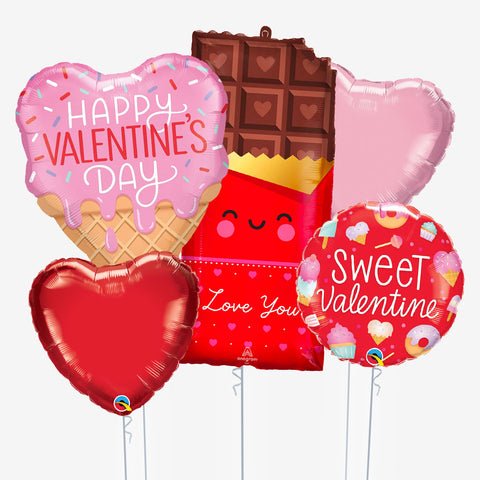 Sweet Valentine Chocolate Balloons