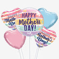 Mother's Day Striped Bubble Balloons - Box Balloons