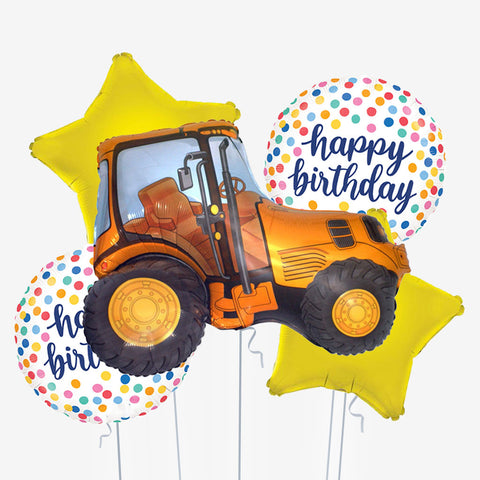 Tractor Birthday Balloons