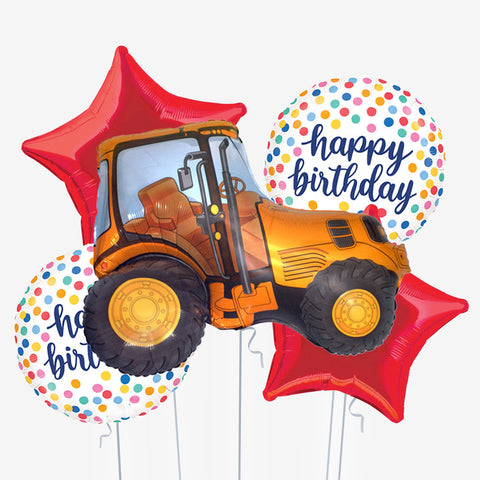 Tractor Birthday Balloons