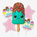 Turquoise Ice Lolly Balloons - Box Balloons